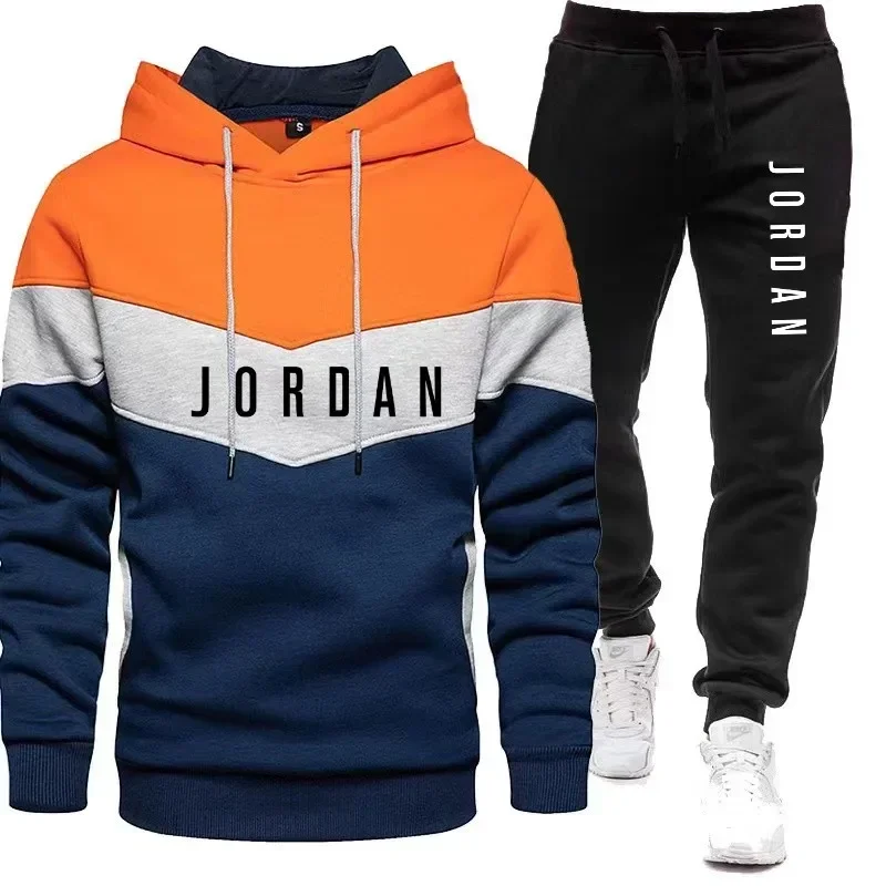 メンズ秋冬グラフィックプリントトラックスーツセット カジュア - Mens Formal のレビューと価格