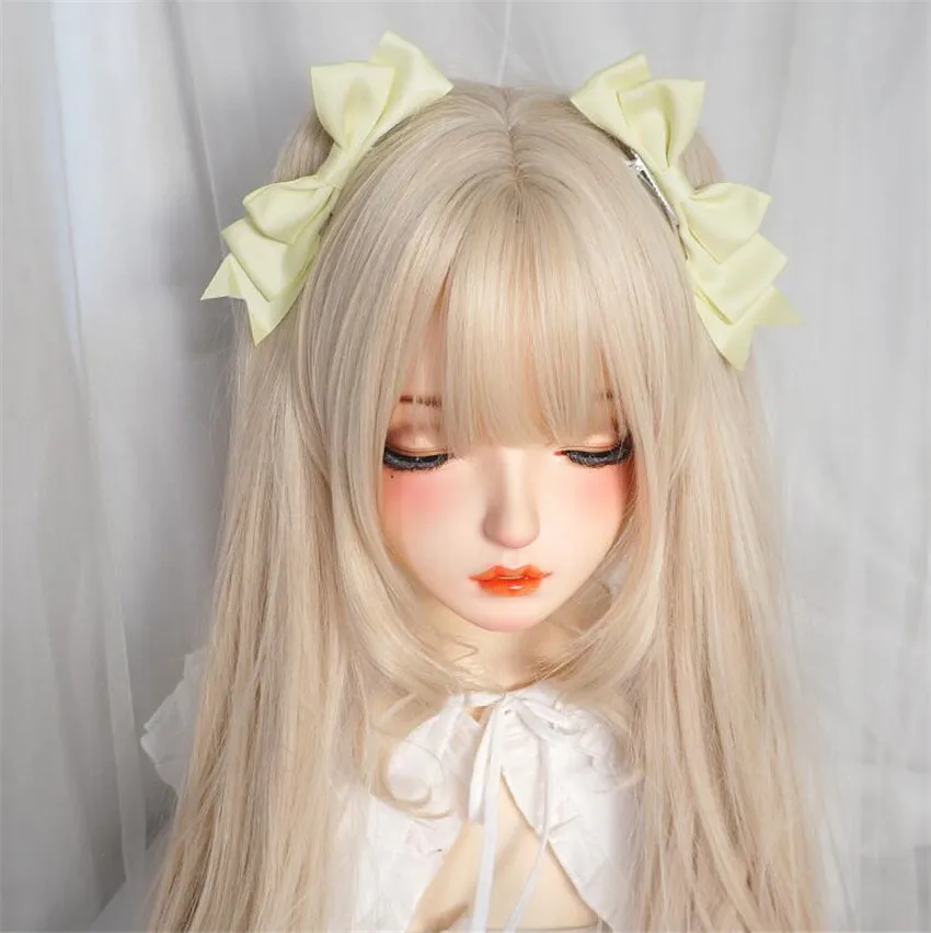 かわいいロリータガール弓ヘアサイドクリップヘアアクセサリー女 - Tie Bar Clip のレビューと価格