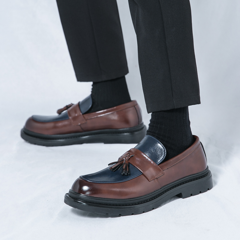 ファッションブランド メンズ ノンスリップ カジュアル レザ - Men'S Formal Wear のレビューと価格