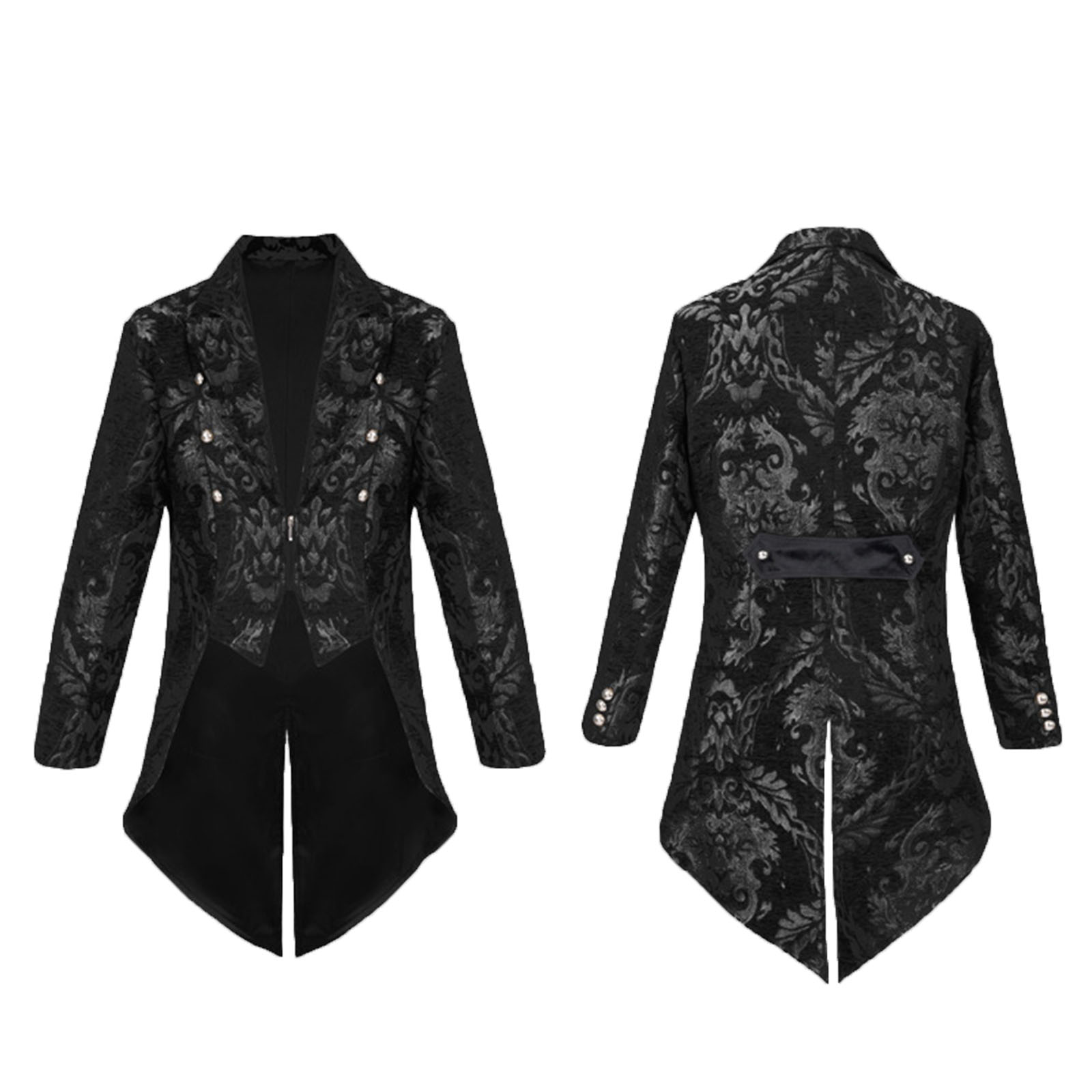中世メンズテールコート スチームパンク ヴィンテージスーツ  - Men'S Medieval Formal Wear のレビューと価格