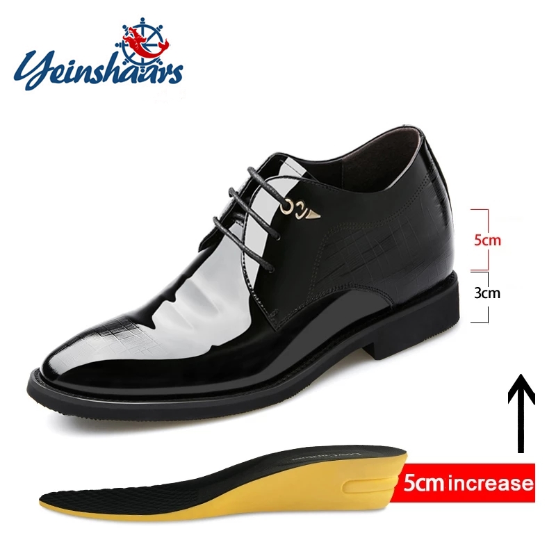 3/6/8センチメートルエレベーターの靴男性ドレスシューズパ - Men Formal Wear Pinterest のレビューと価格