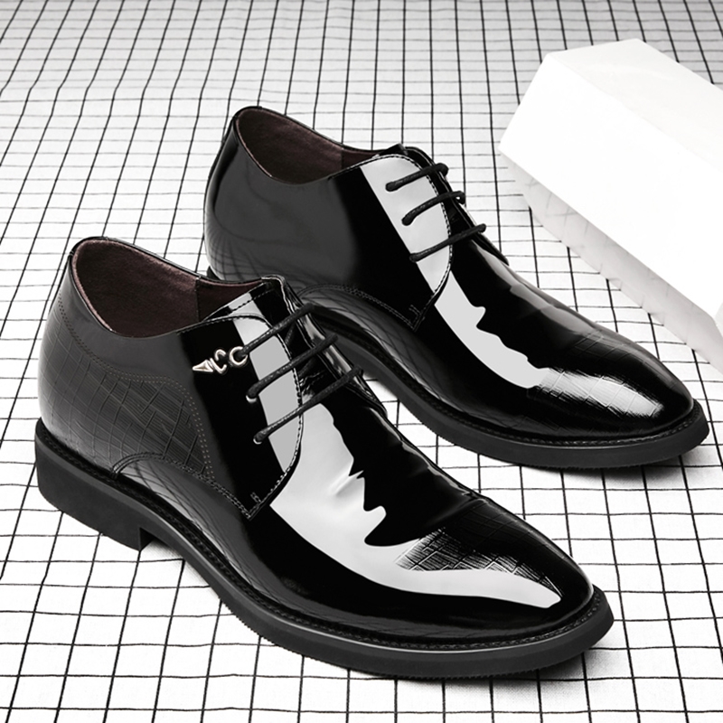 3/6/8センチメートルエレベーターの靴男性ドレスシューズパ - Men Formal Wear Pinterest のレビューと価格