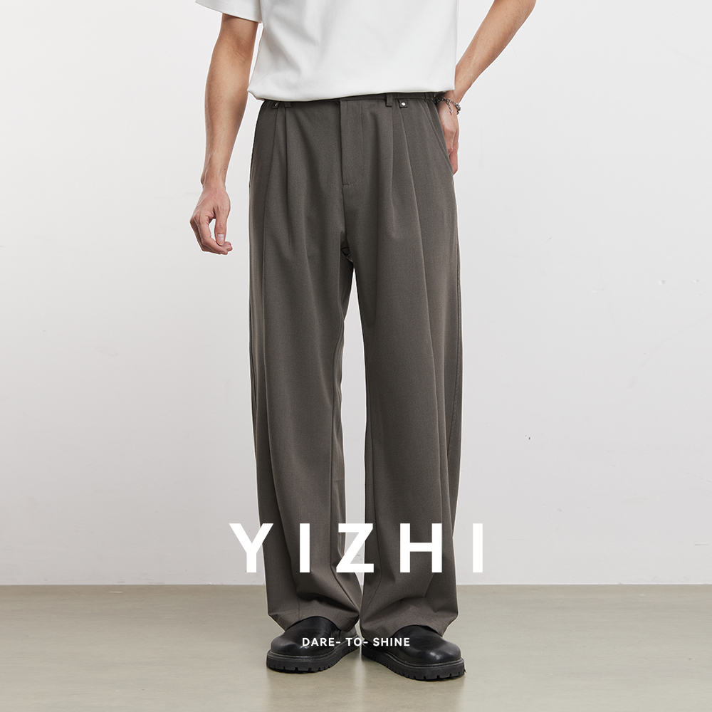 220 グラム織物生地シミターカジュアルパンツ男性用 202 - Men'S Formal Wear のレビューと価格