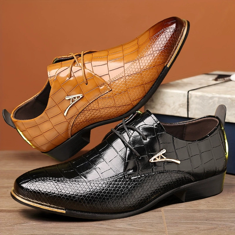 ファッションPUレザーシューズ メンズ ビジネス フォーマル - Men Formal Wear Pinterest のレビューと価格