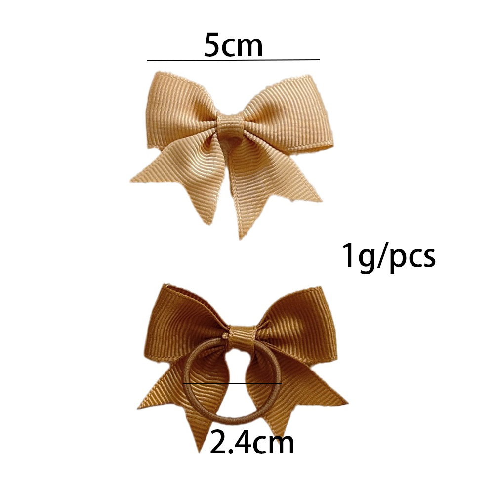10 個 3 スタイル弓弾性ヘアゴムバンドヘアネクタイリボン - Tie Bar Clip のレビューと価格