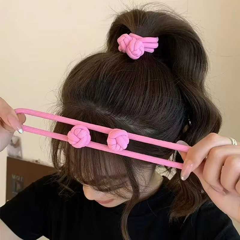 10個/パック 高弾性 キャンディーカラー ヘアゴム、ポニー - Tie Bar Clip のレビューと価格