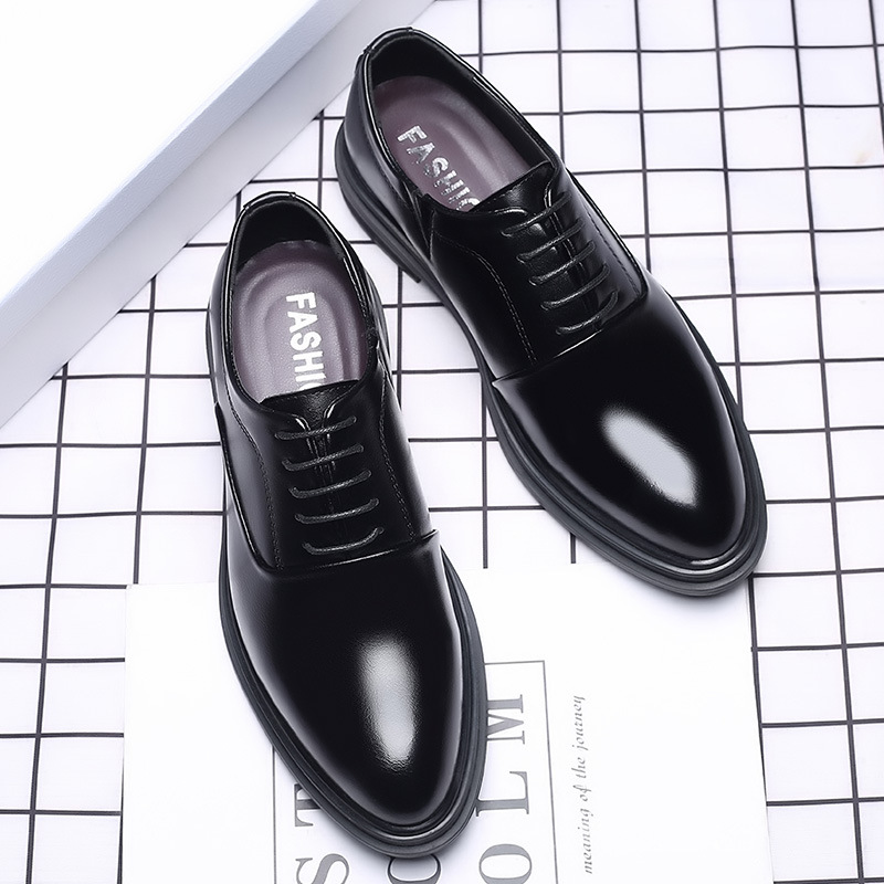 男性ドレスシューズフォーマルオックスフォードクラシックビジネ - Men'S Formal Wear For Office のレビューと価格