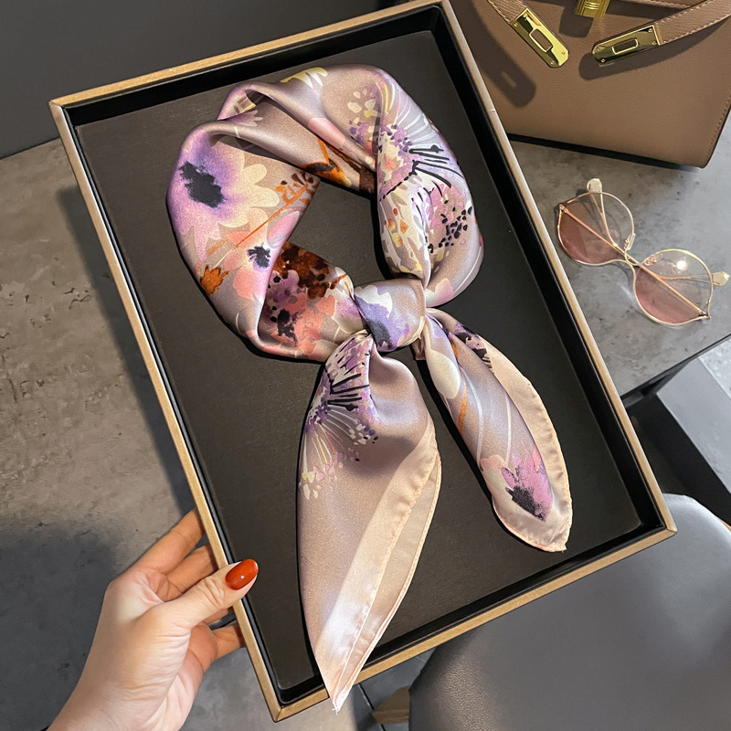 女性用シルクプリントのデザインスカーフ,ネクタイ,ハンドバッ - Silk Tie Woven のレビューと価格